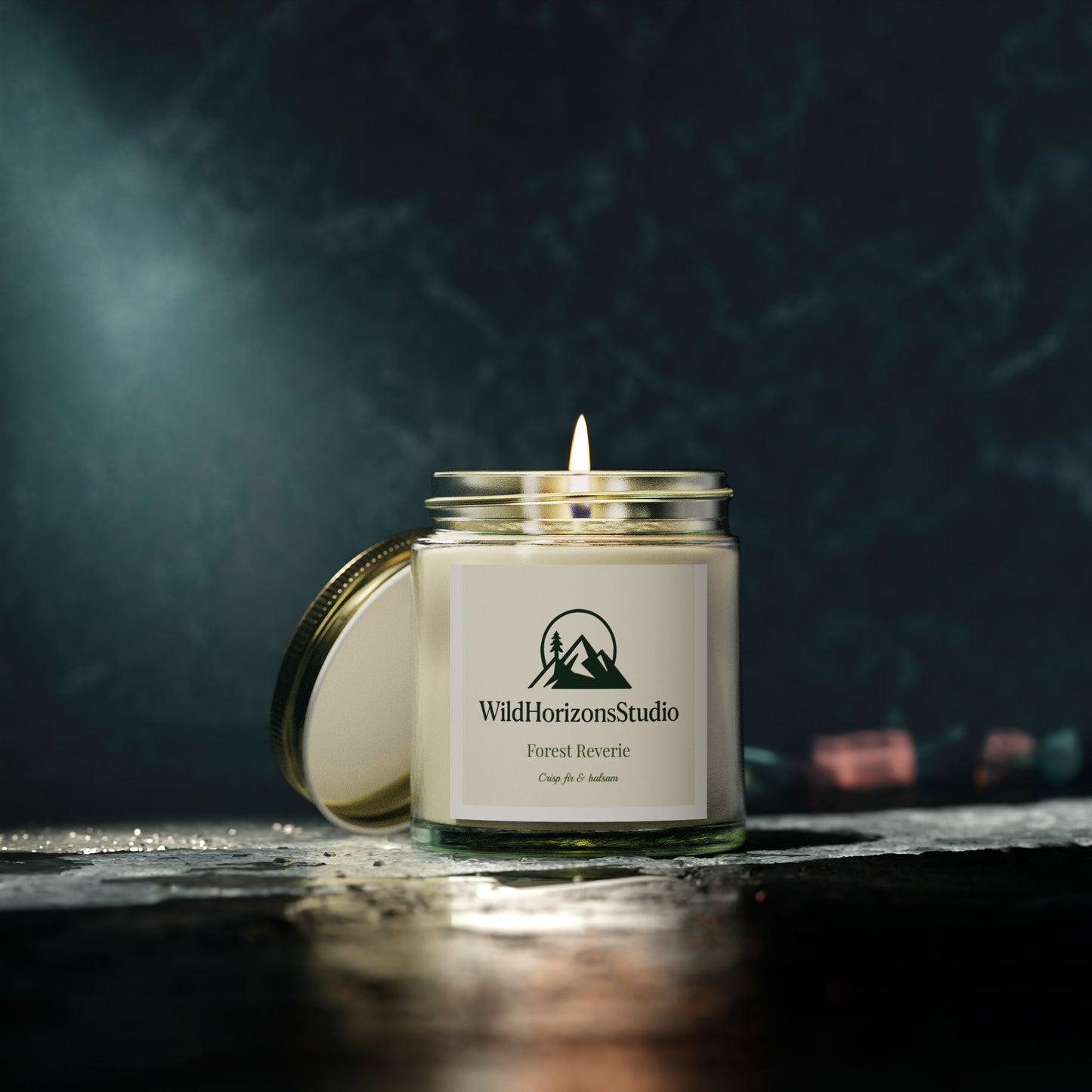 Forest Reverie - Coconut Apricot Wax Candle