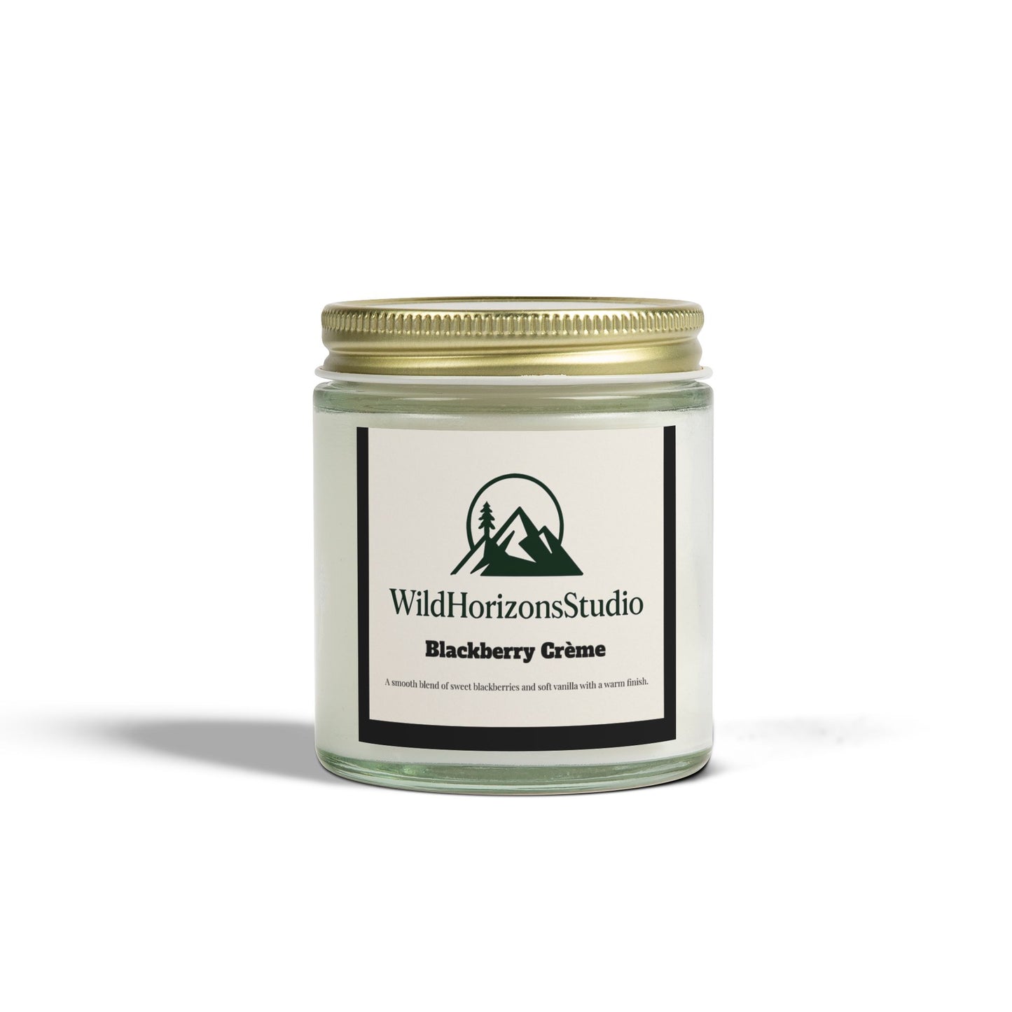 Blackberry Crème - Coconut Apricot Wax Candle