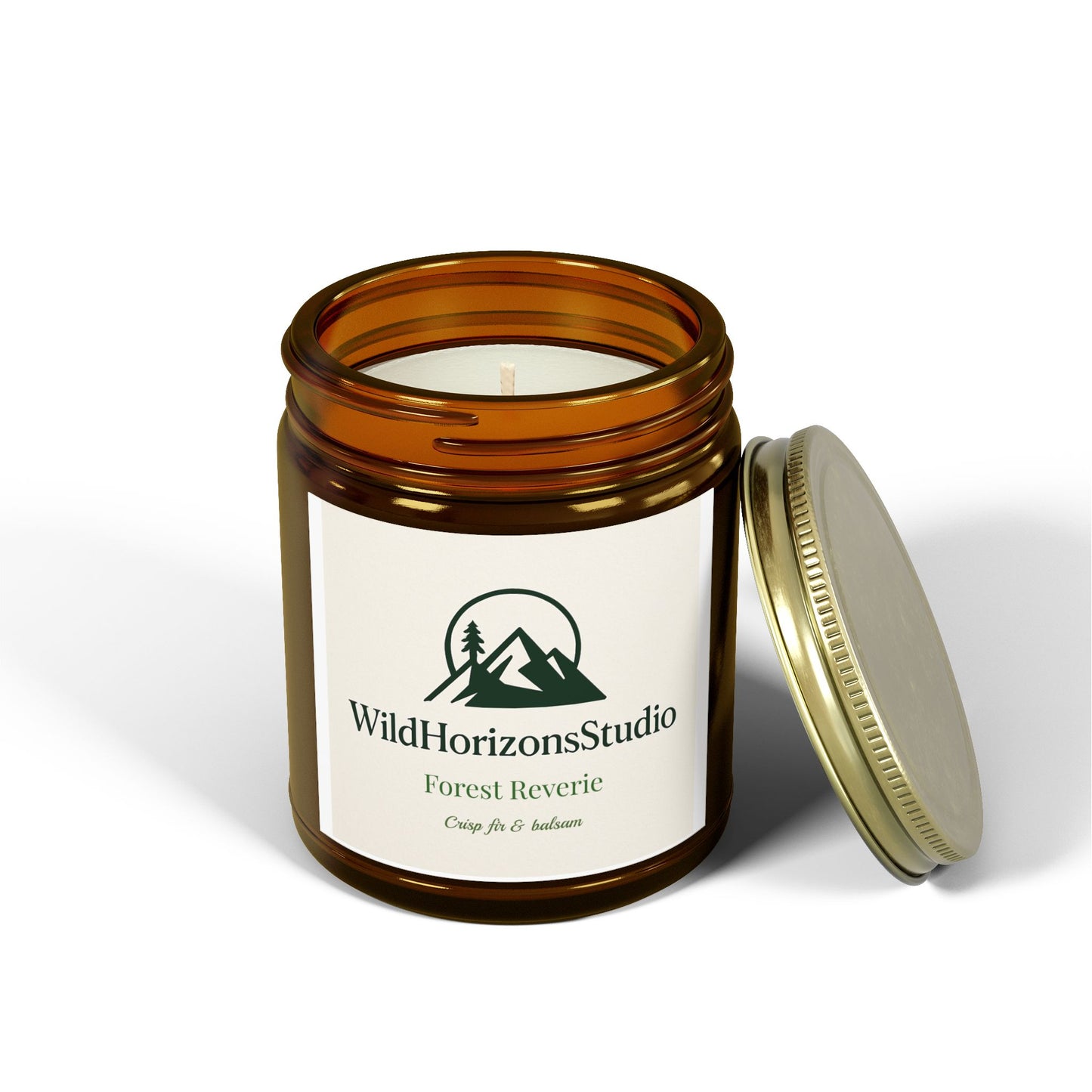 Forest Reverie - Coconut Apricot Wax Candle