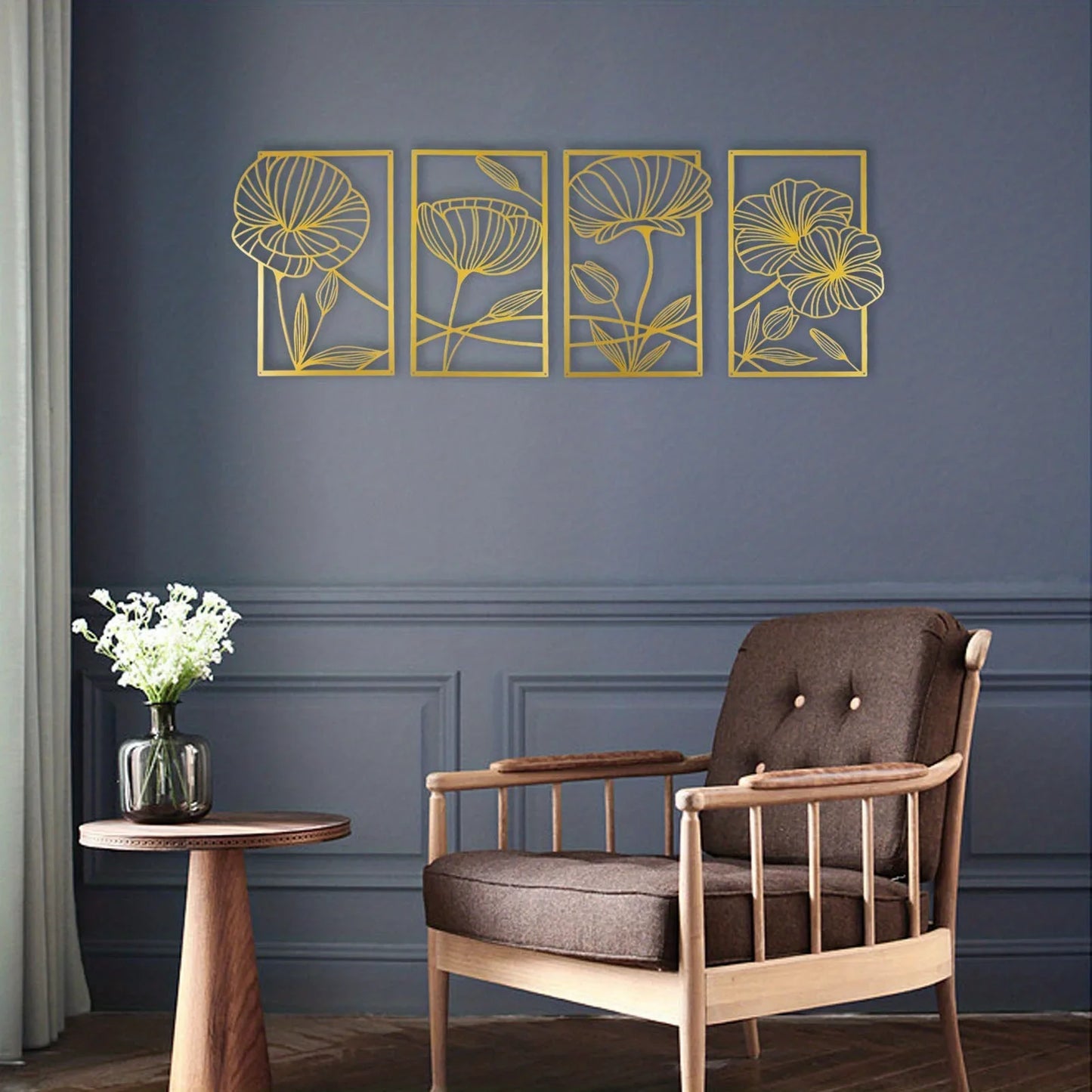 Elegant Bloom Silhouettes
