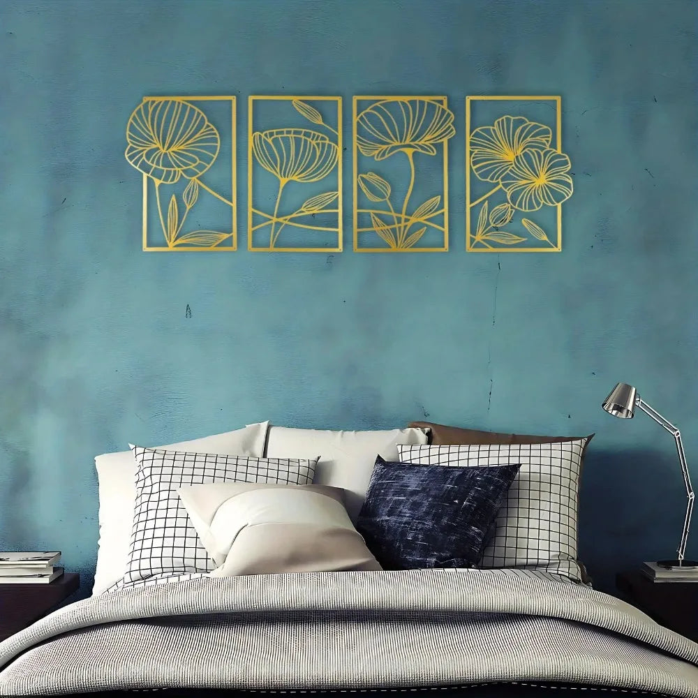 Elegant Bloom Silhouettes