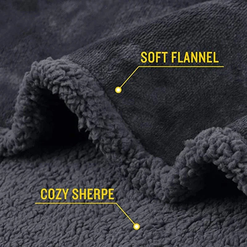 Midnight Summit Sherpa Throw