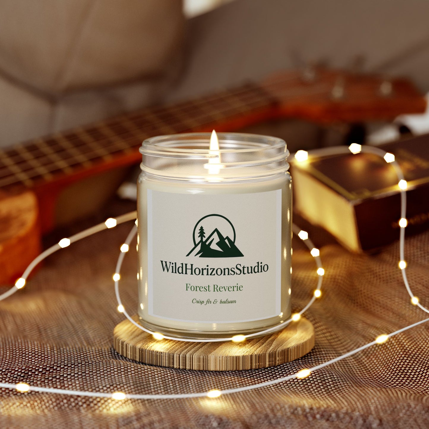 Forest Reverie - Coconut Apricot Wax Candle