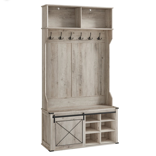 Rustic Charm Entryway Bench