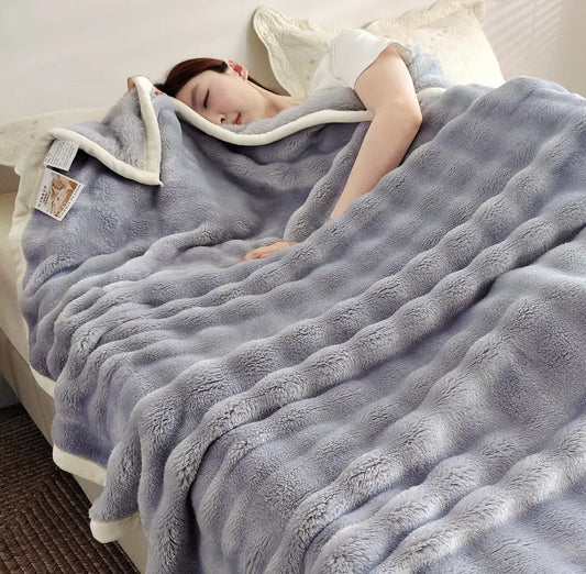 Cloud Drift Sherpa Throw