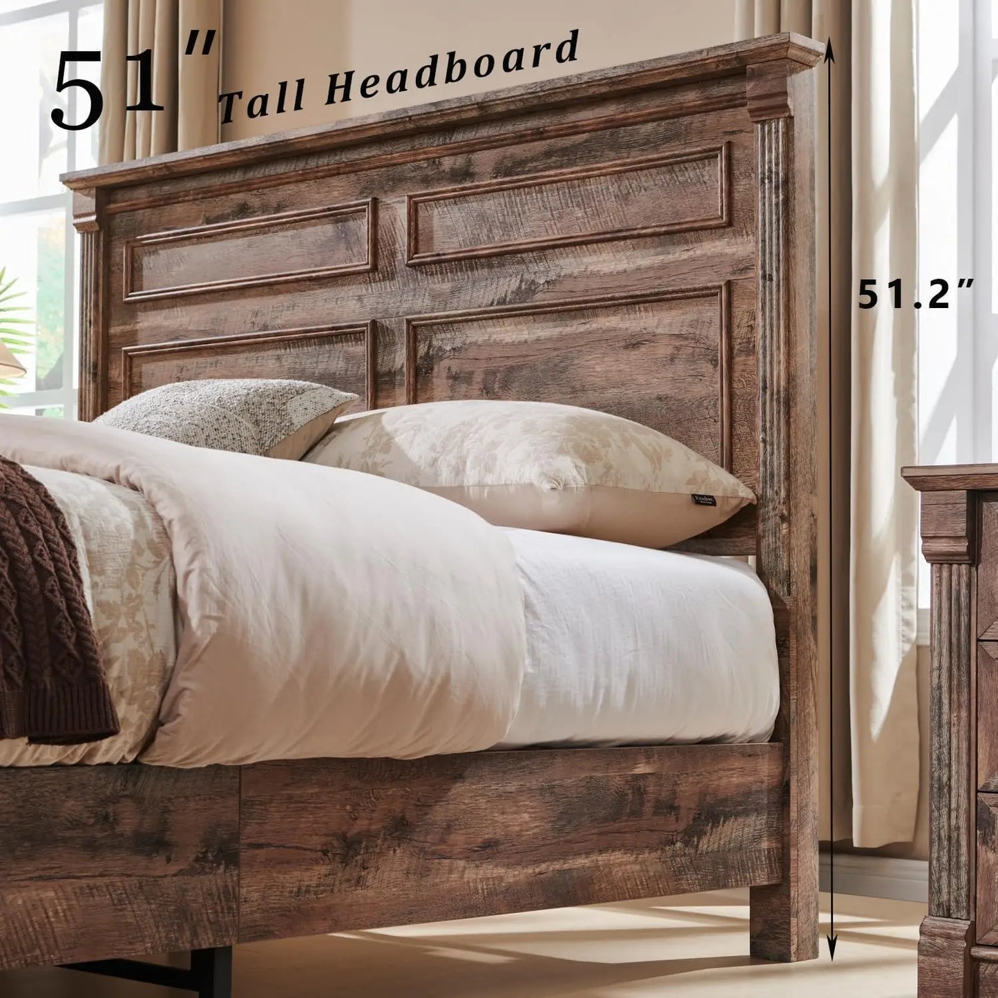Rustic Haven Queen Storage Bed