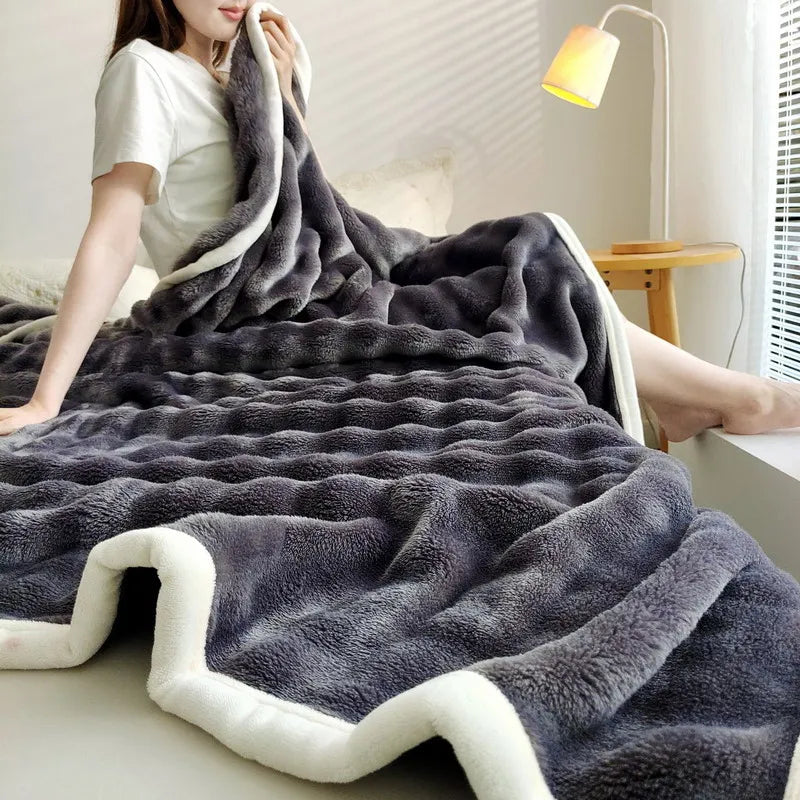 Shadow Ridge Sherpa Throw
