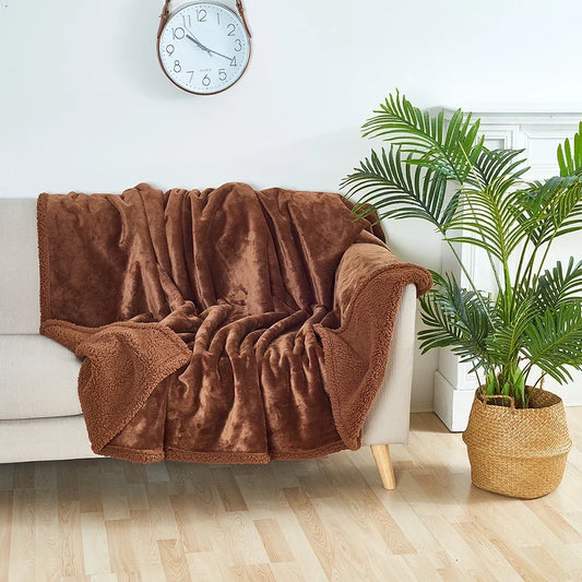 Emberwood Sherpa Throw