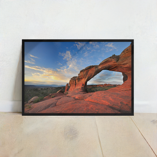Lienzo enmarcado del Parque Nacional Arches